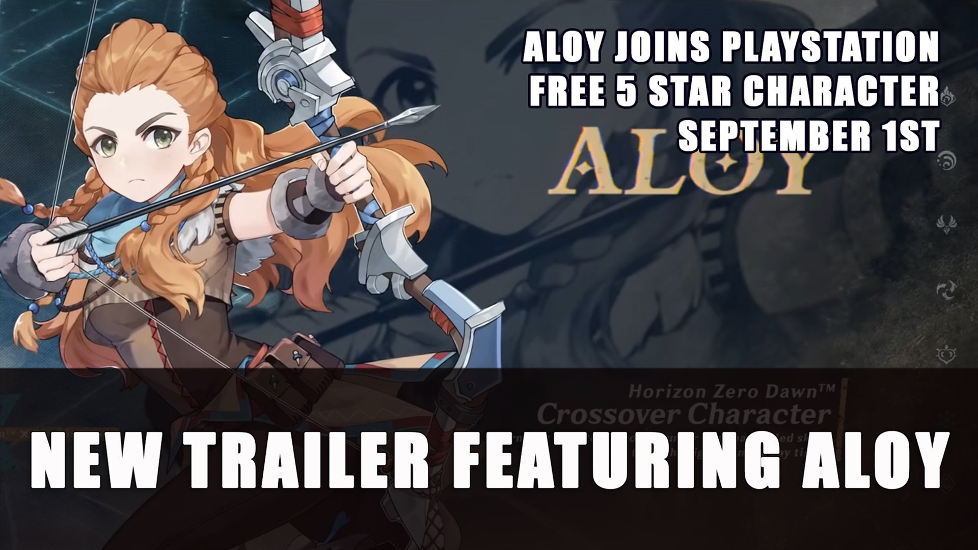 Genshin Impact New Trailer Featuring Aloy