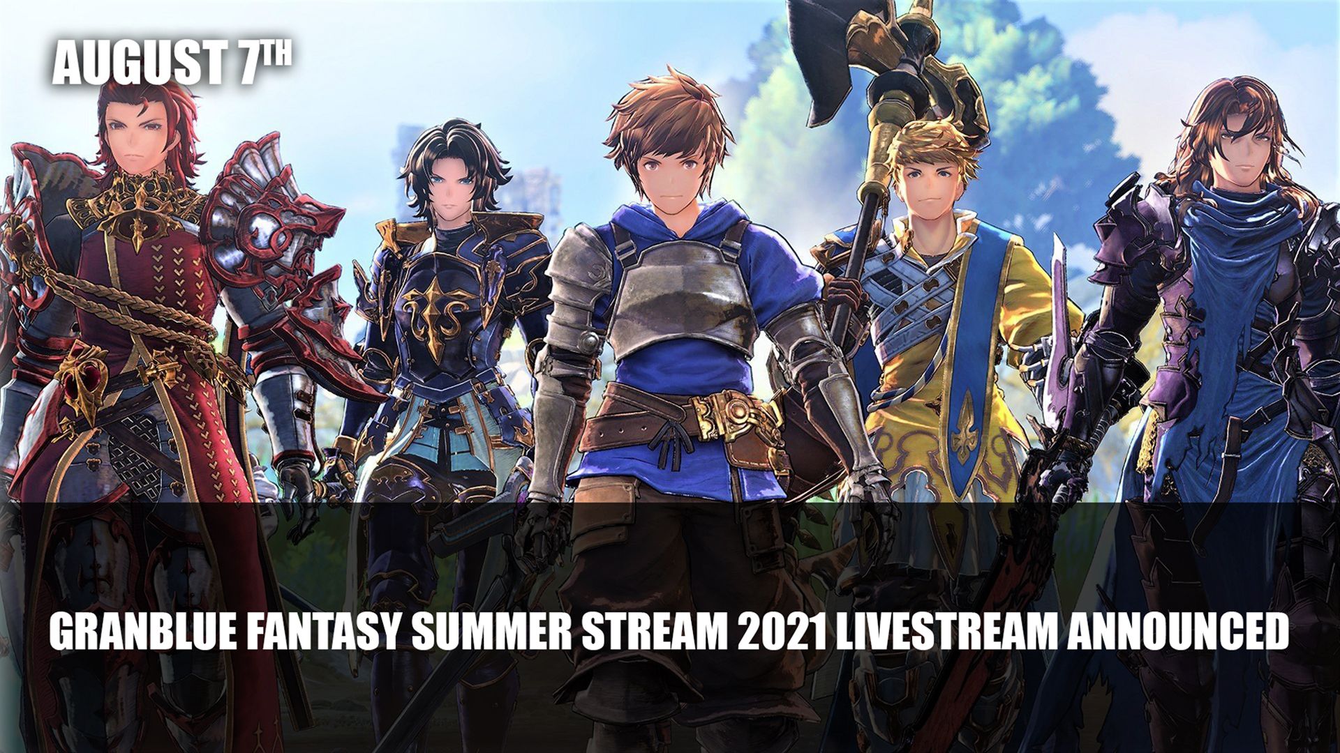 Granblue Fantasy Summer Stream 2021 Livestream Announced