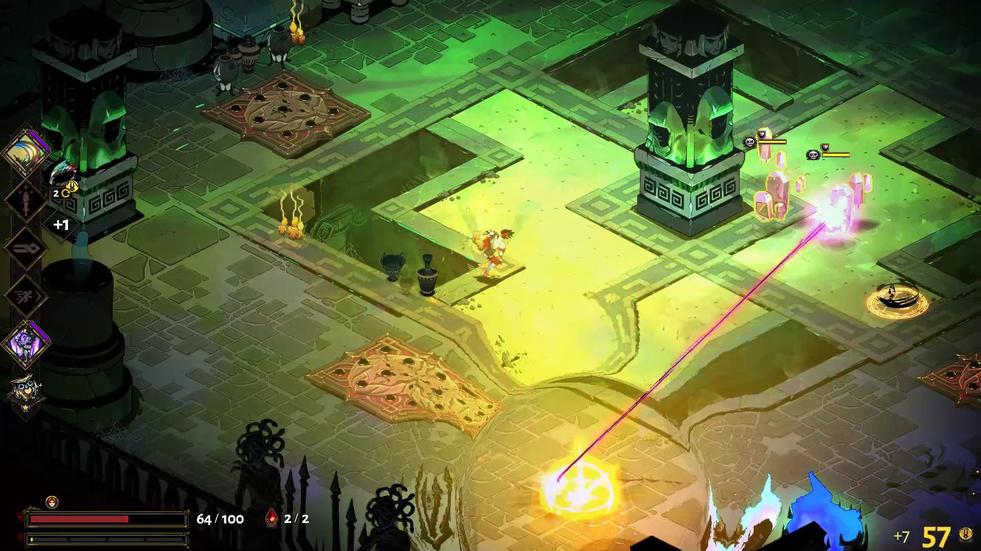 Hades Brimstones in Combat (Identify Enemy Tells)