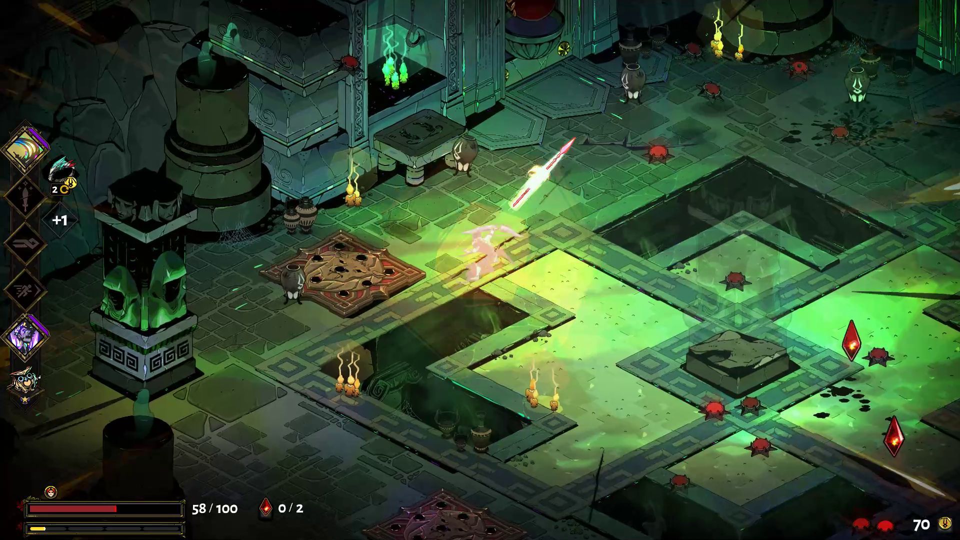 Hades Wretched Pests in Combat (Identify Enemy Tells)