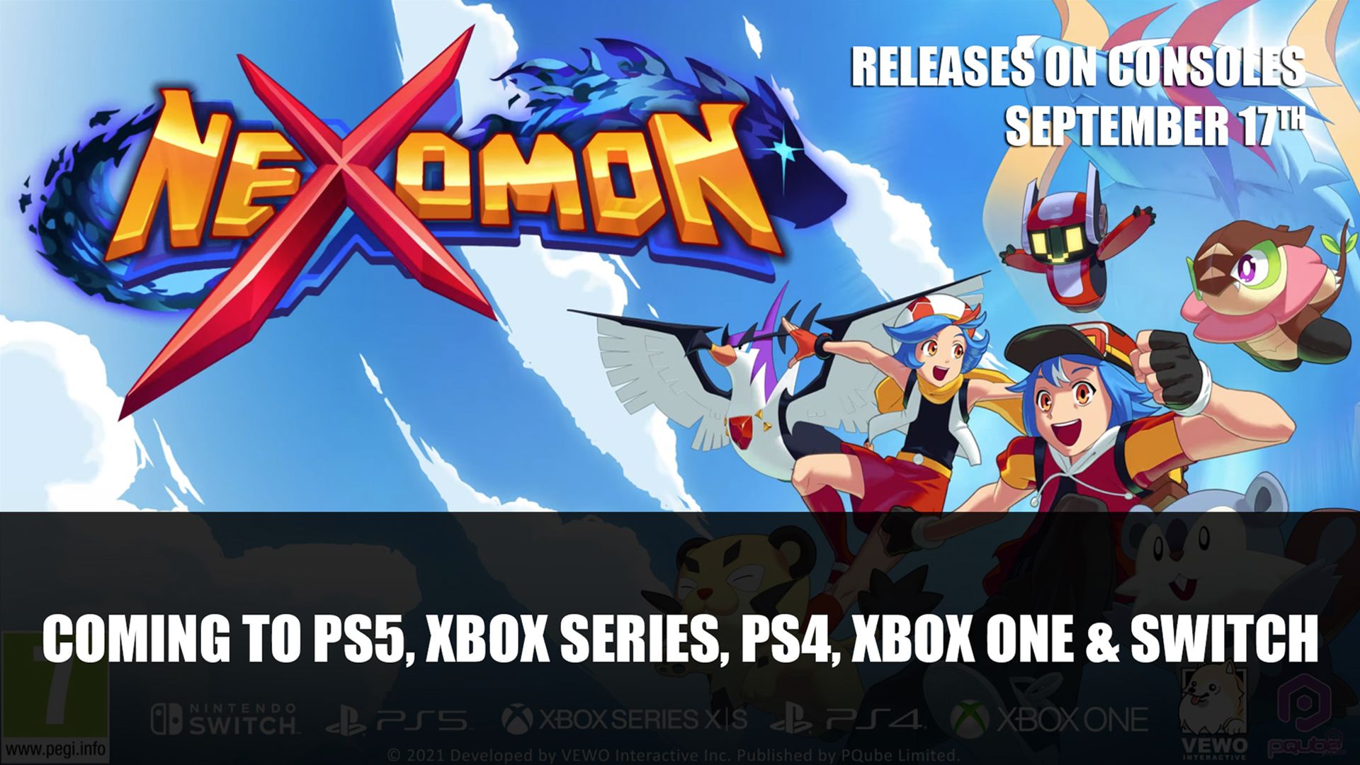 Nexomon Coming to PS5, Xbox Series, PS4, Xbox One &amp; Switch on September 17th
