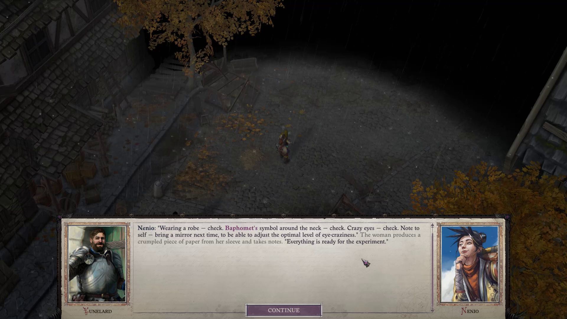 Pathfinder WotR Companions and Difficulty Settings Recruiting Nenio