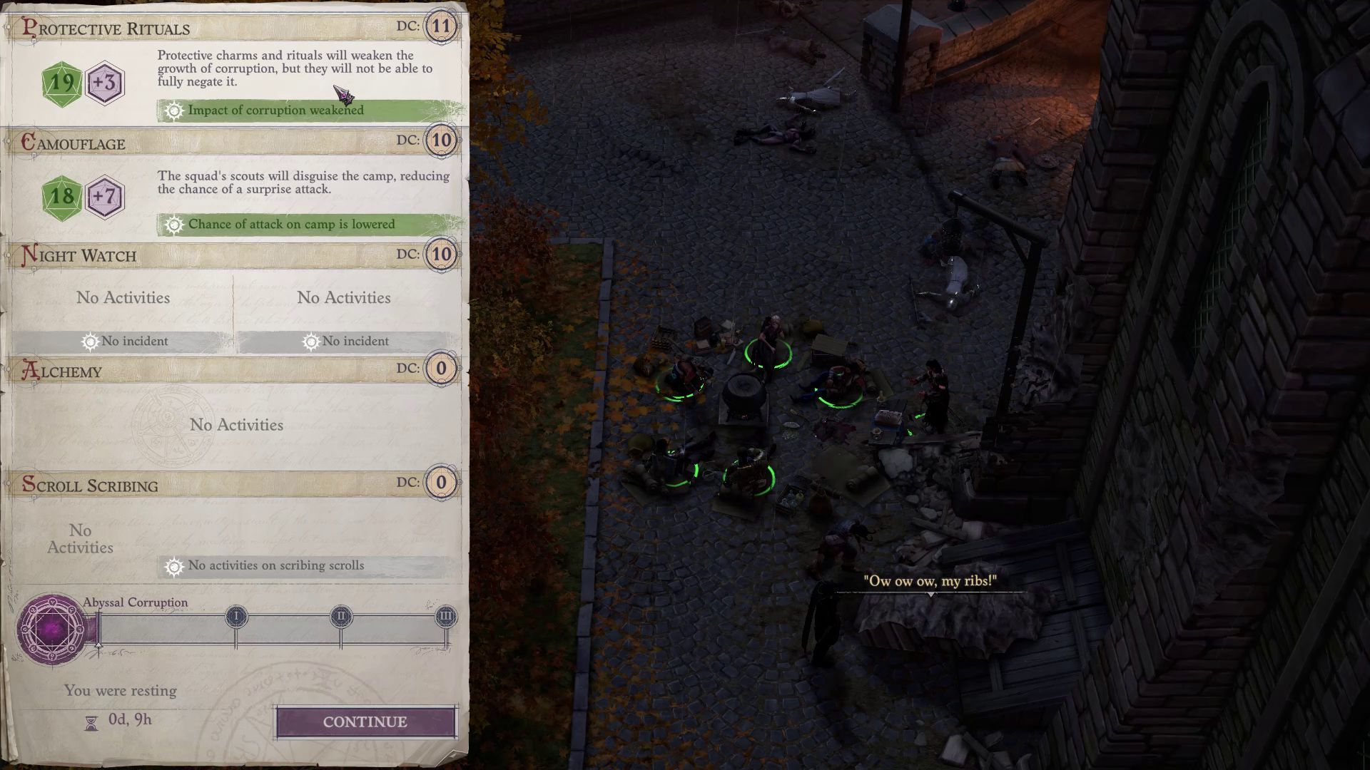 Pathfinder WotR Rest