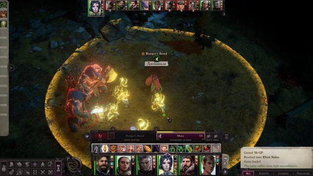 Arueshalae Ranger&rsquo;s Bond in Combat Arueshalae Pathfinder Wrath of the Righteous Build