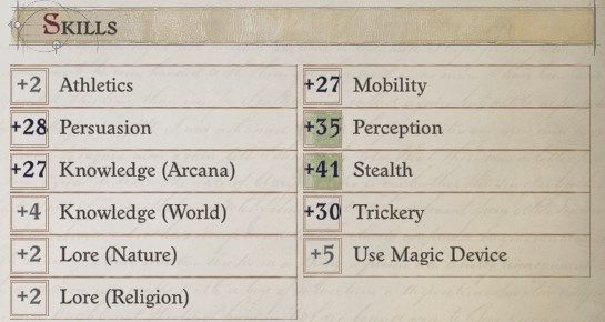 Arueshalae Skills at Level 20 Arueshalae Pathfinder Wrath of the Righteous Build
