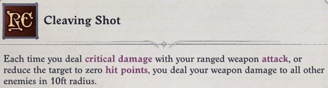 Cleaving Shot Mythic Ability Eldritch Archer Magus Pathfinder Wrath of the Righteous Build