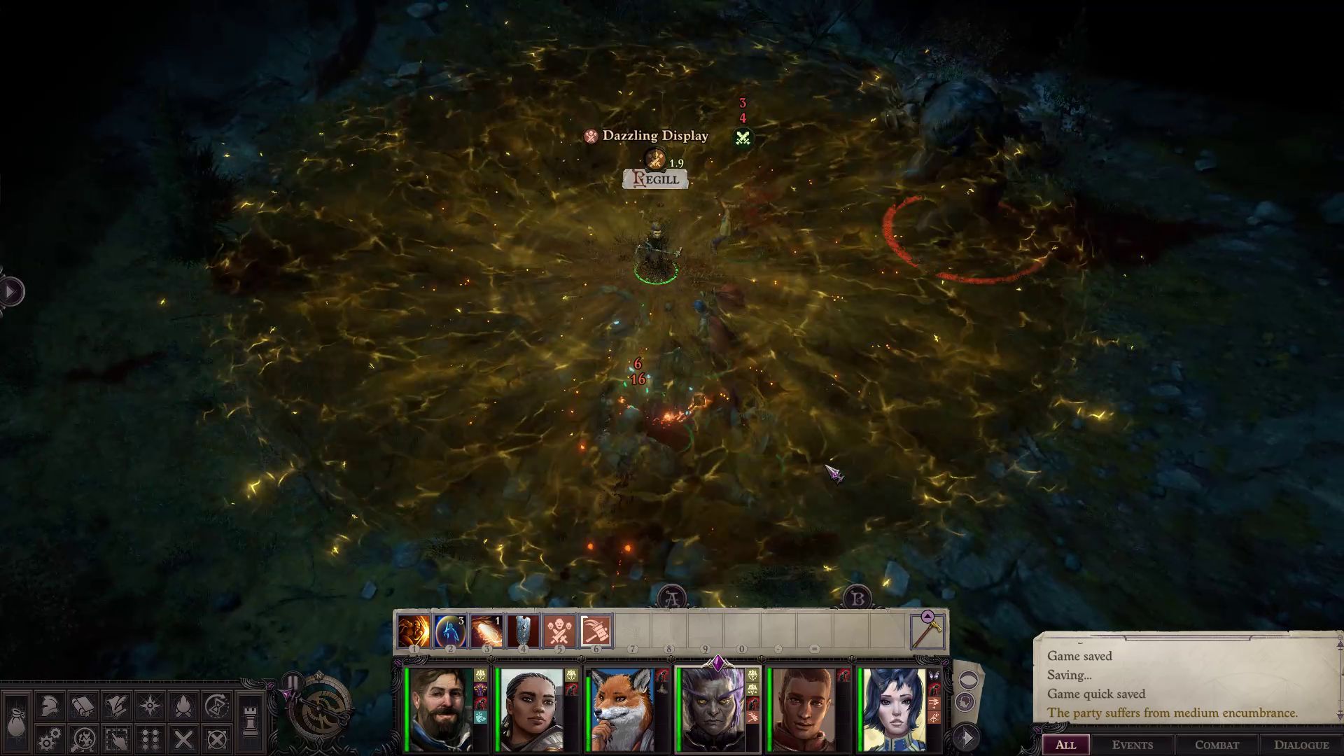 Dazzling Display in Combat Regill Pathfinder Wrath of the Righteous Build
