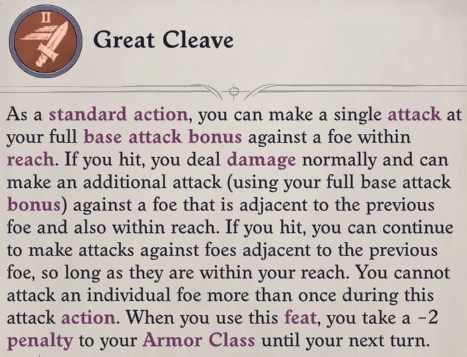 Great Cleave Feat Primalist Bloodrager Pathfinder Wrath of the Righteous Build
