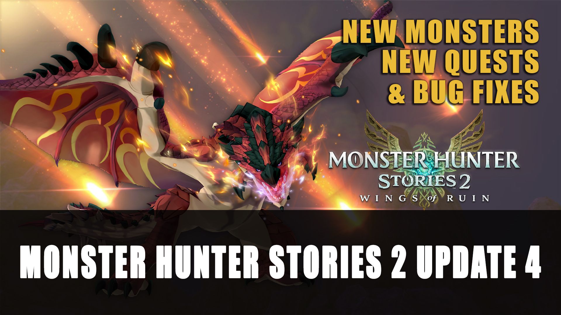 Monster Hunter Stories 2 Update 4 Version 1.0.4