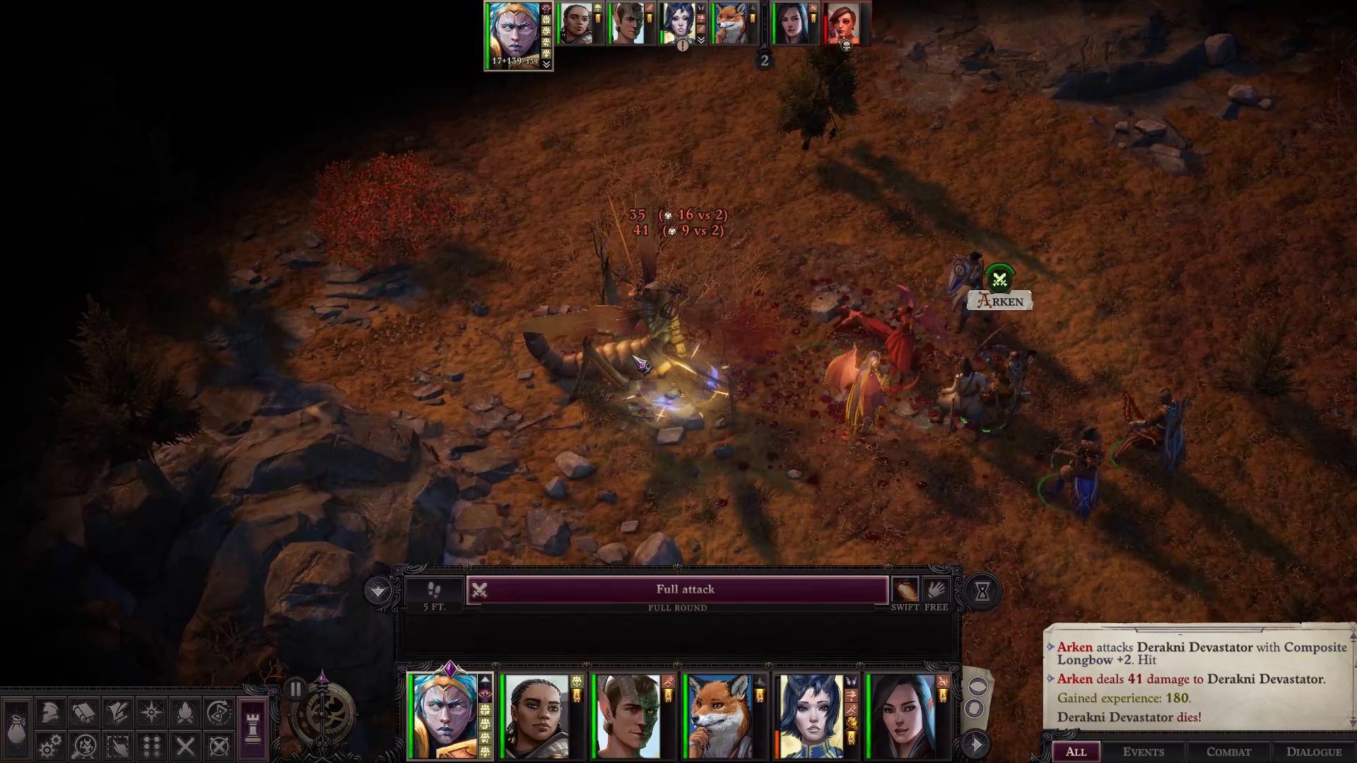 Ranged Attacks in Combat Faith Hunter Inquisitor Pathfinder Wrath of the Righteous Build