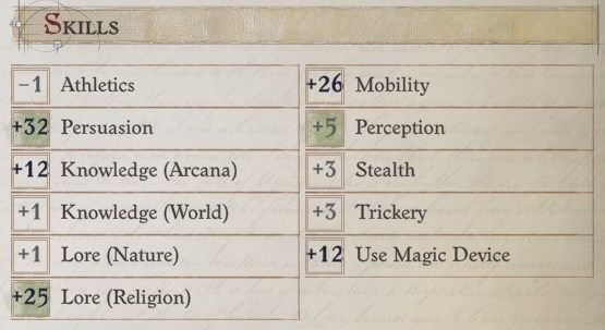 Skills at Level 20 Ember Build Guide Pathfinder WotR
