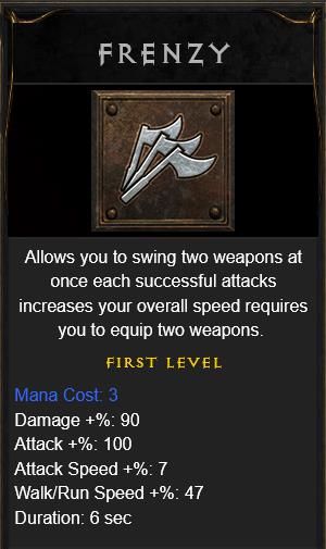 Barbarian Build Guide Diablo 2 Resurrected | Frenzy Barbarian