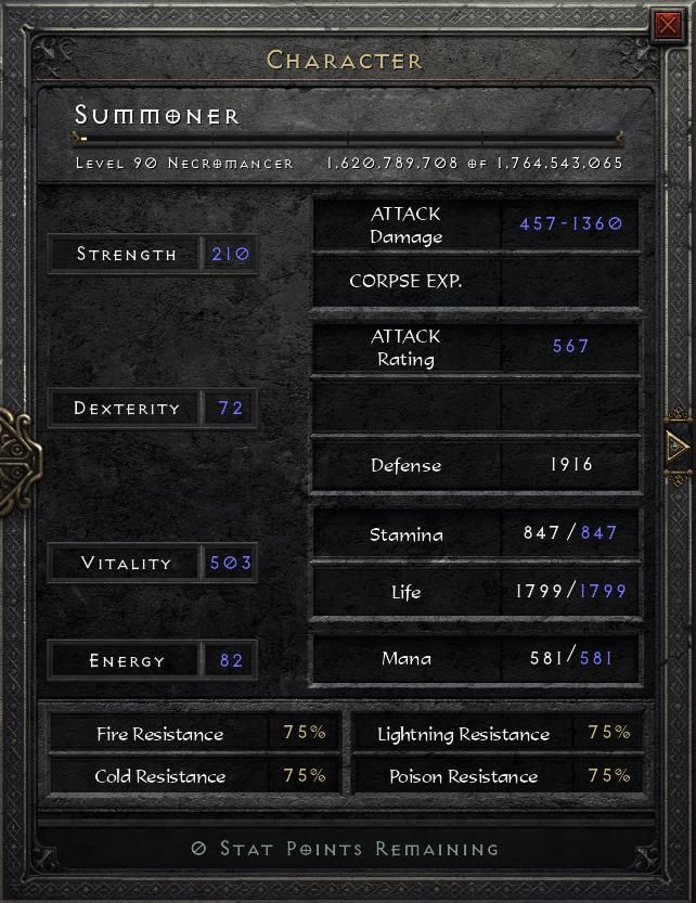 Necromancer Build Guide Diablo 2 Resurrected | Summoner Necro