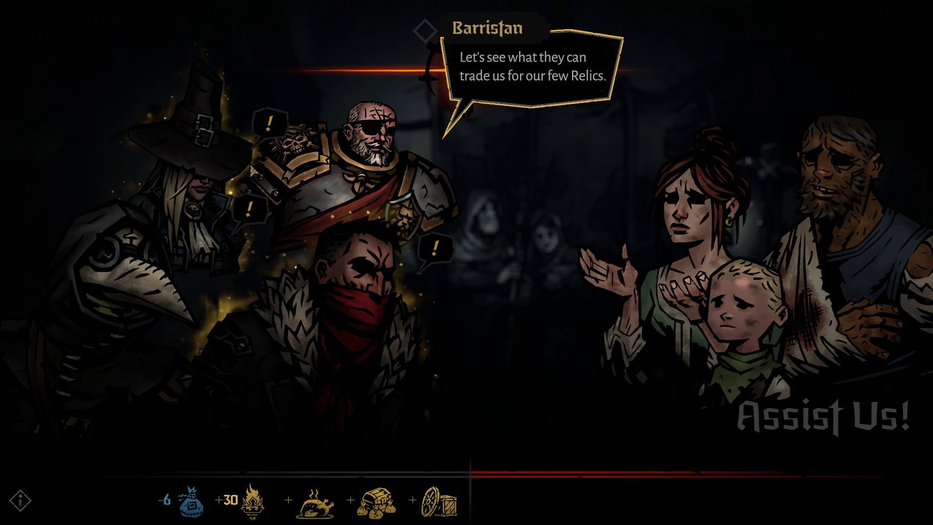 Assistance Encounters in Darkest Dungeon 2 Early Access