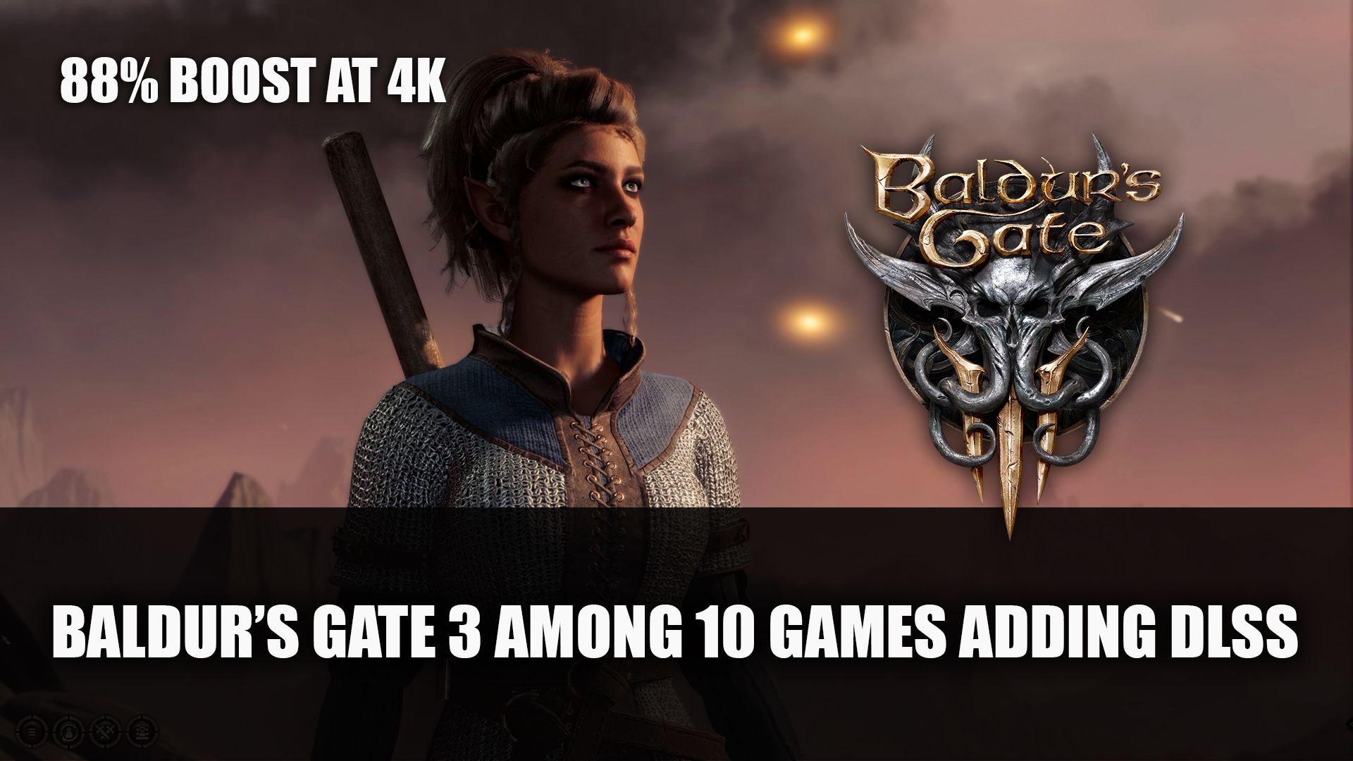 Baldurs Gate 3 Among 10 Games Adding DLSS