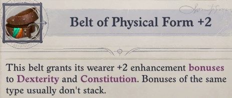 Belt of Physical Form Cult Leader Warpriest Pathfinder Wrath Of The Righteous Build