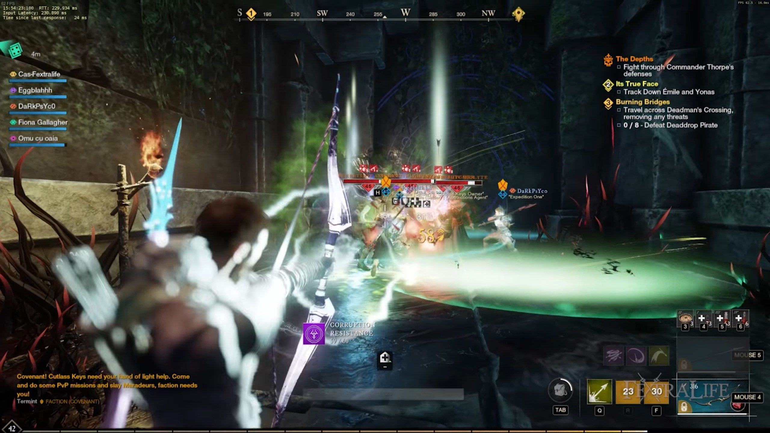 Bow and Spear in Combat New World Weapon Guide Best Weapon Skills And Abilities For Your Builds