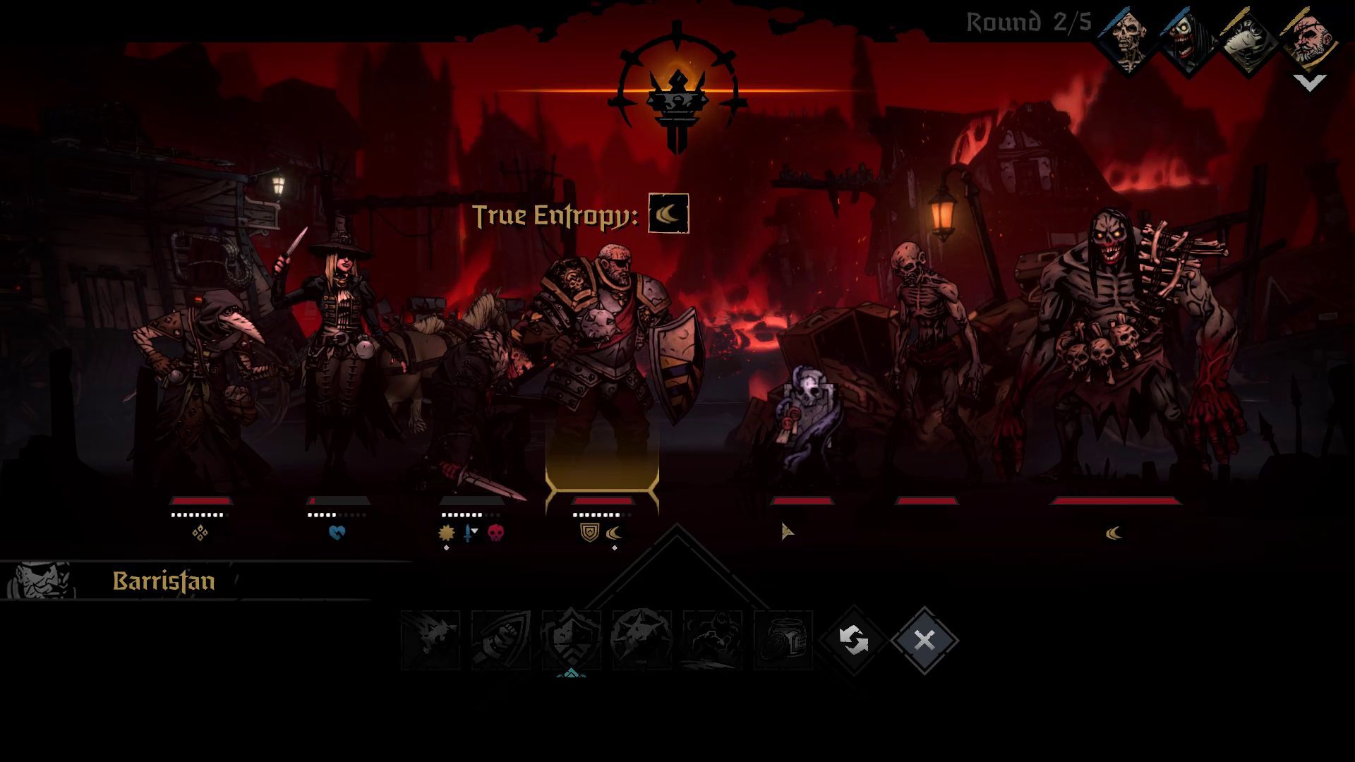 Combat in Darkest Dungeon 2 Early Access