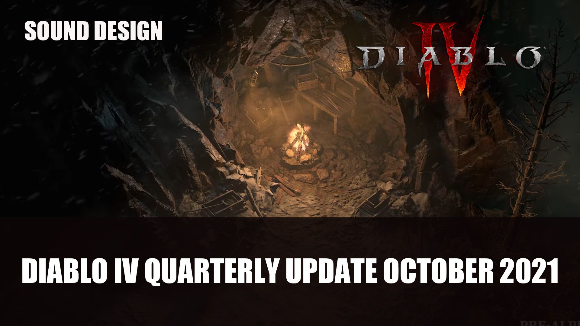 Diablo IV Quarterly Update October 2021