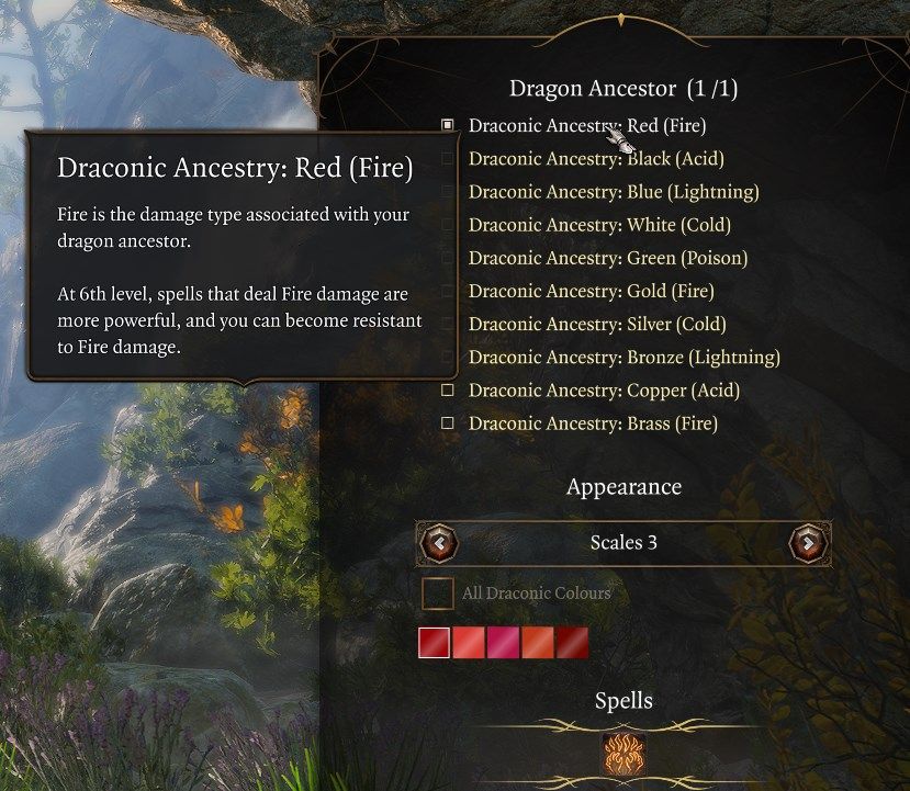Dragon Ancestor for the Draconic Bloodline Subclass Baldur&rsquo;s Gate 3 Builds Sorcerer Class Guide