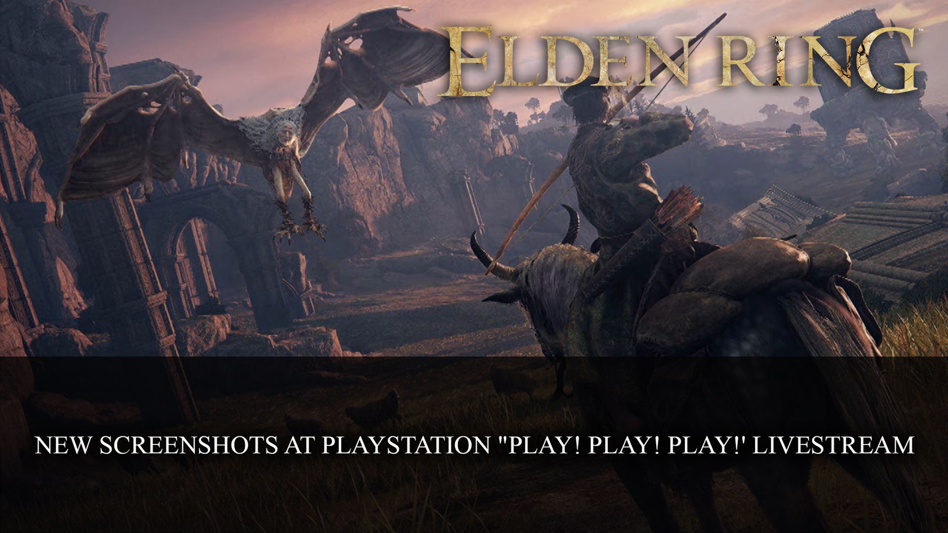 Elden Rin New Screenshots Playstation Play! Play! Play! Livestream