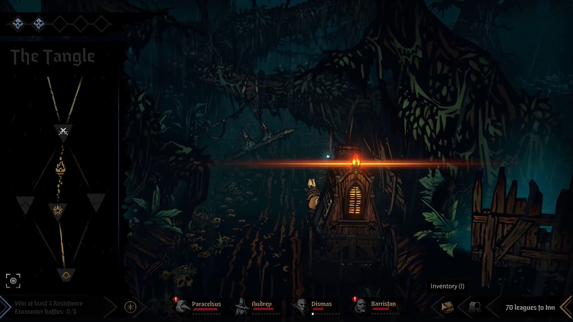 Exploration in The Tangle of Darkest Dungeon 2 Early Access