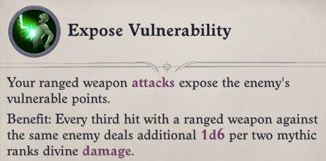 Expose Vulnerability Mythic Ability Cult Leader Warpriest Pathfinder Wrath Of The Righteous Build