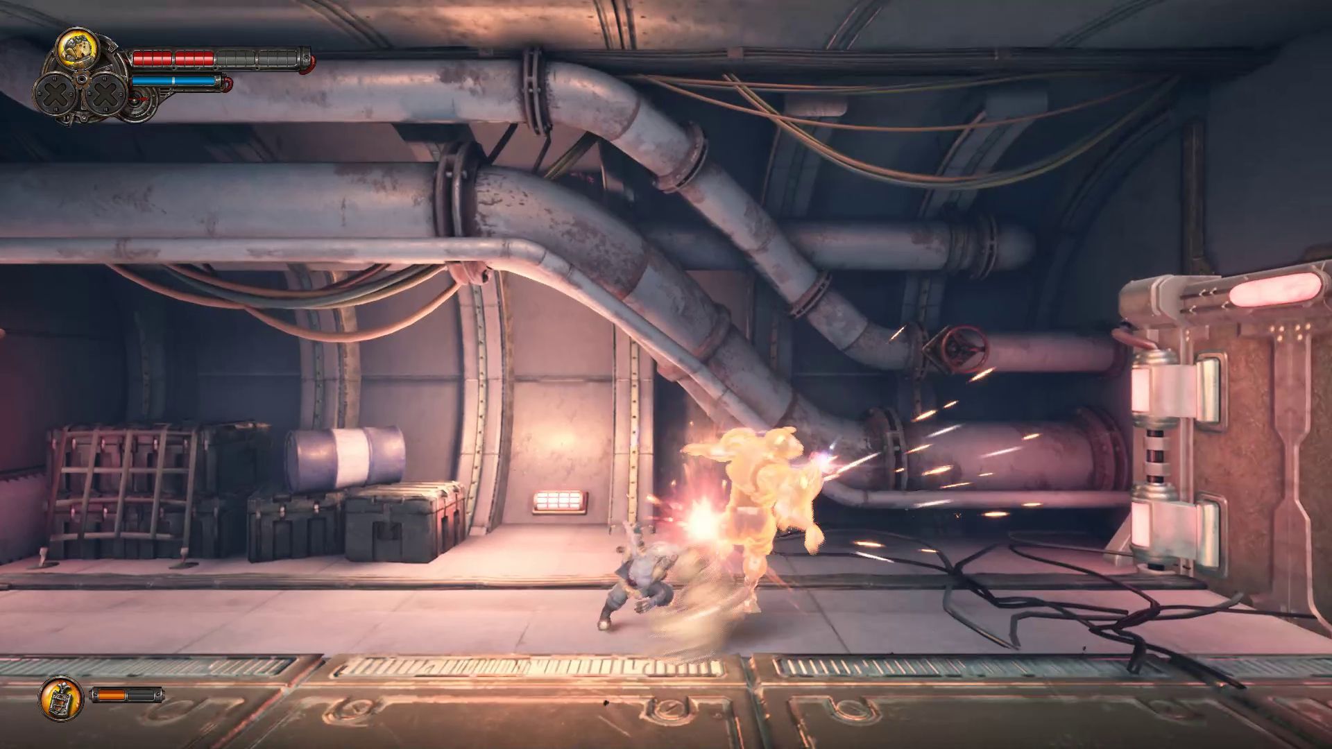Fighting Against a Regular Machine in F.I.S.T. Forged In Shadow Torch