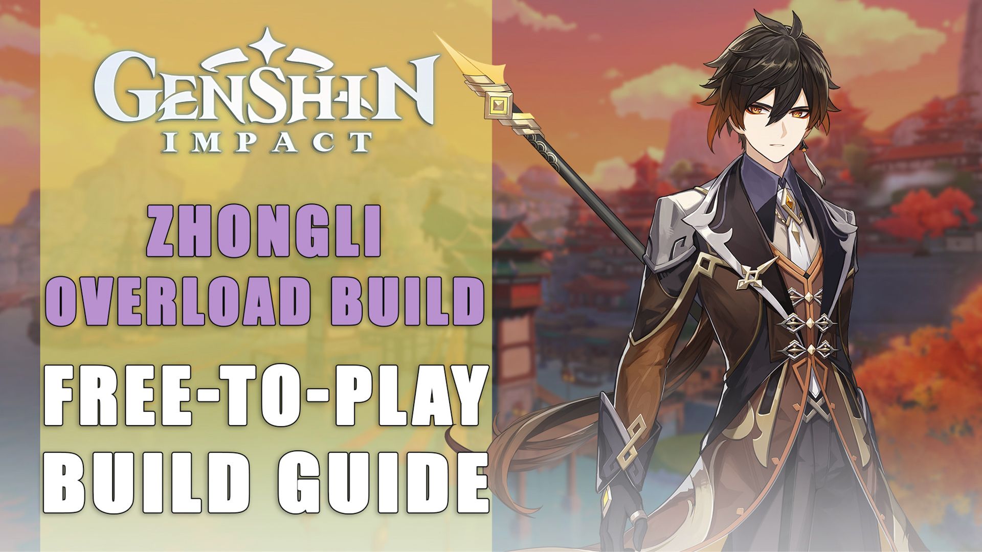 Genshin Impact Zhongli Overload Build Guide Abyss Ready