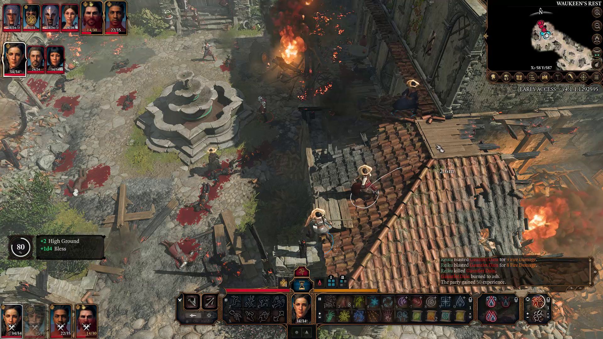 Higher Ground Bonus on Attack Rolls Baldur&rsquo;s Gate 3 Patch 6