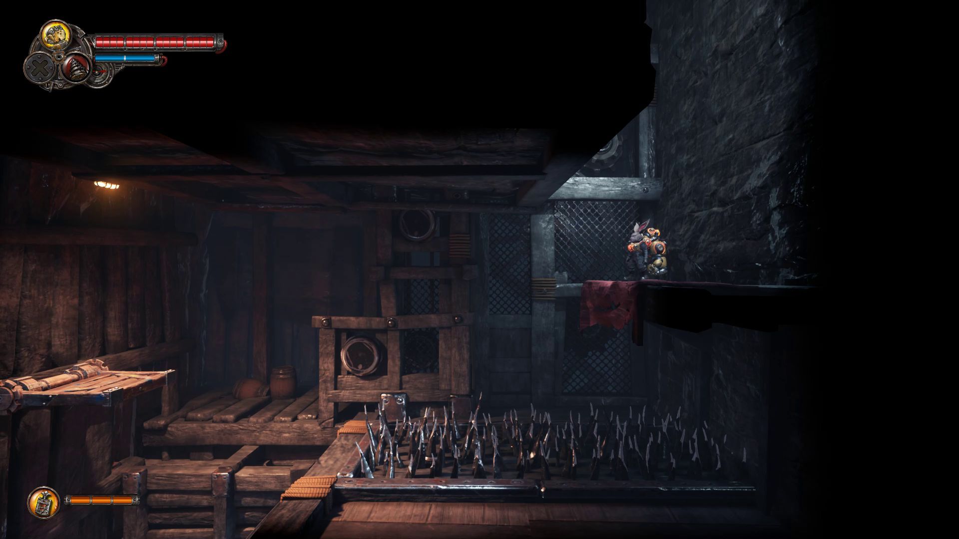 Horizontal Platforming in the Mines in F.I.S.T. Forged In Shadow Torch