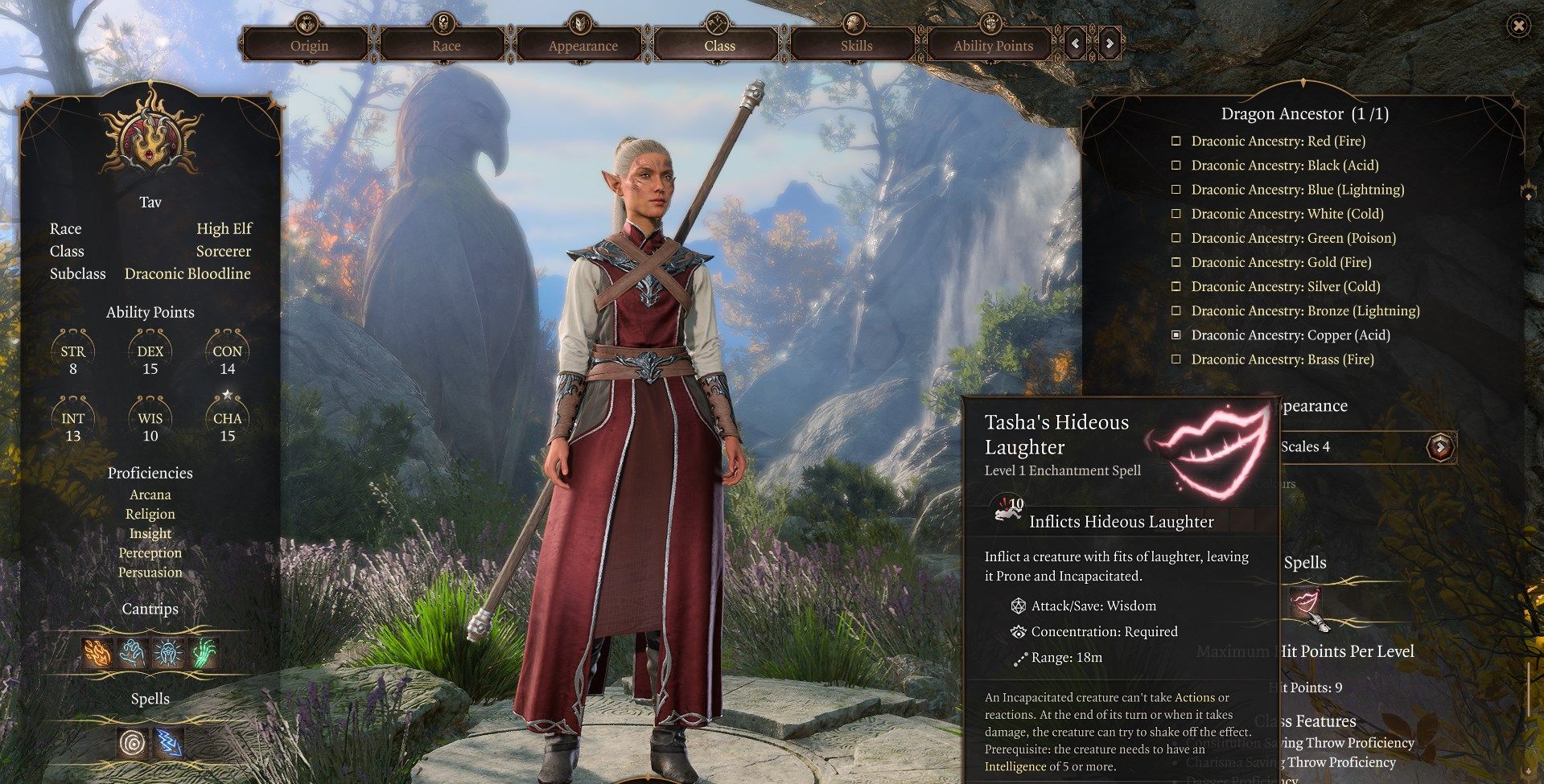 New Sorcerer Class Baldur&rsquo;s Gate 3 Patch 6