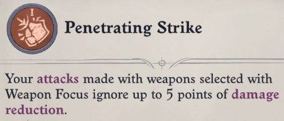 Penetrating Strike Feat Cult Leader Warpriest Pathfinder Wrath Of The Righteous Build