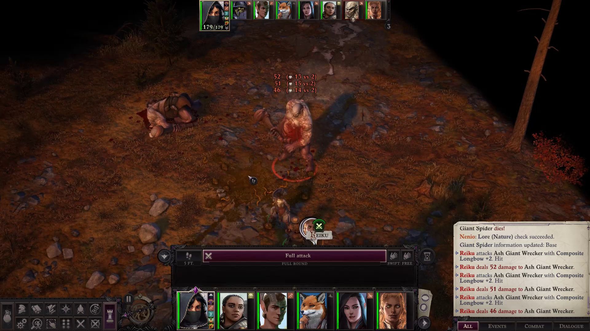 Regular Attacks in Combat Zen Archer Monk Pathfinder Wrath of the Righteous Build