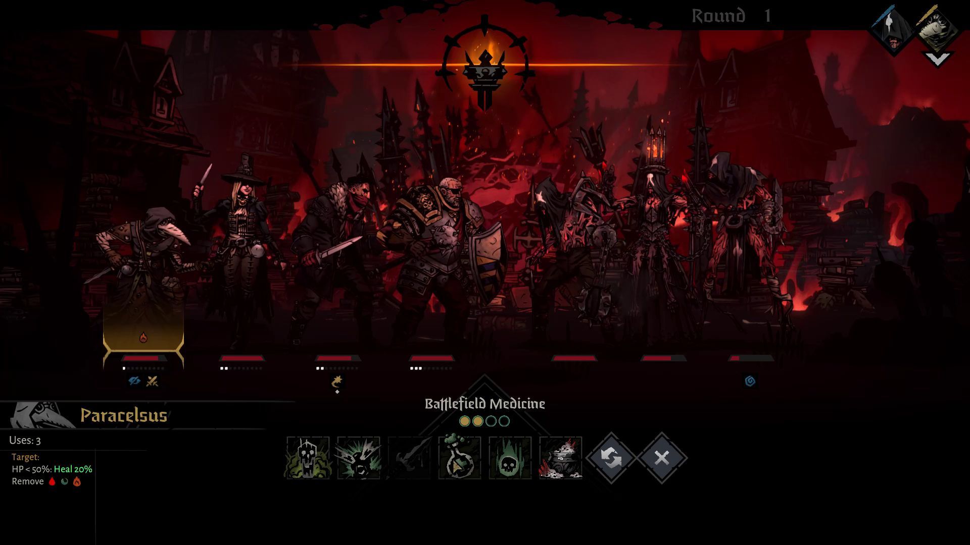 Resistance Encounter Combat in Darkest Dungeon 2 Early Access
