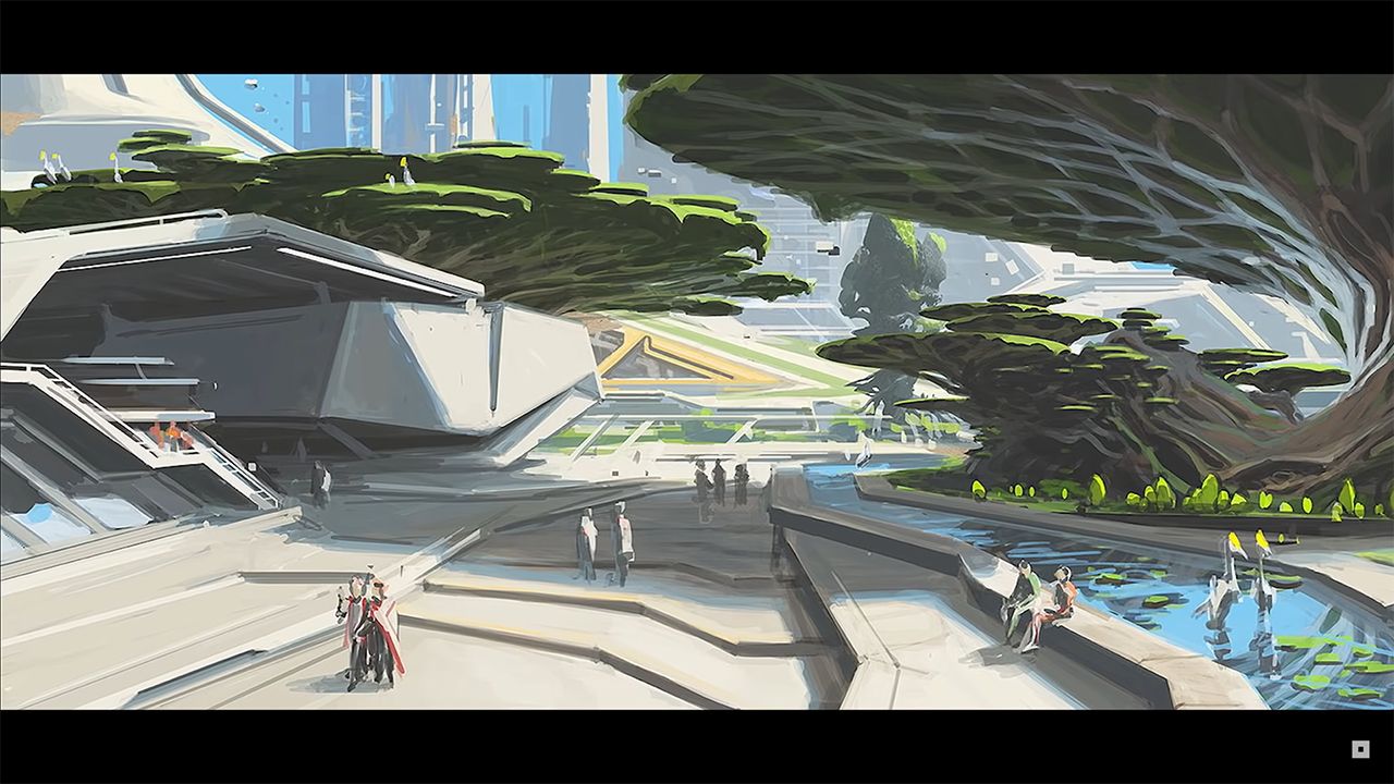 Starfields Settled Systems and Factions Concept Art