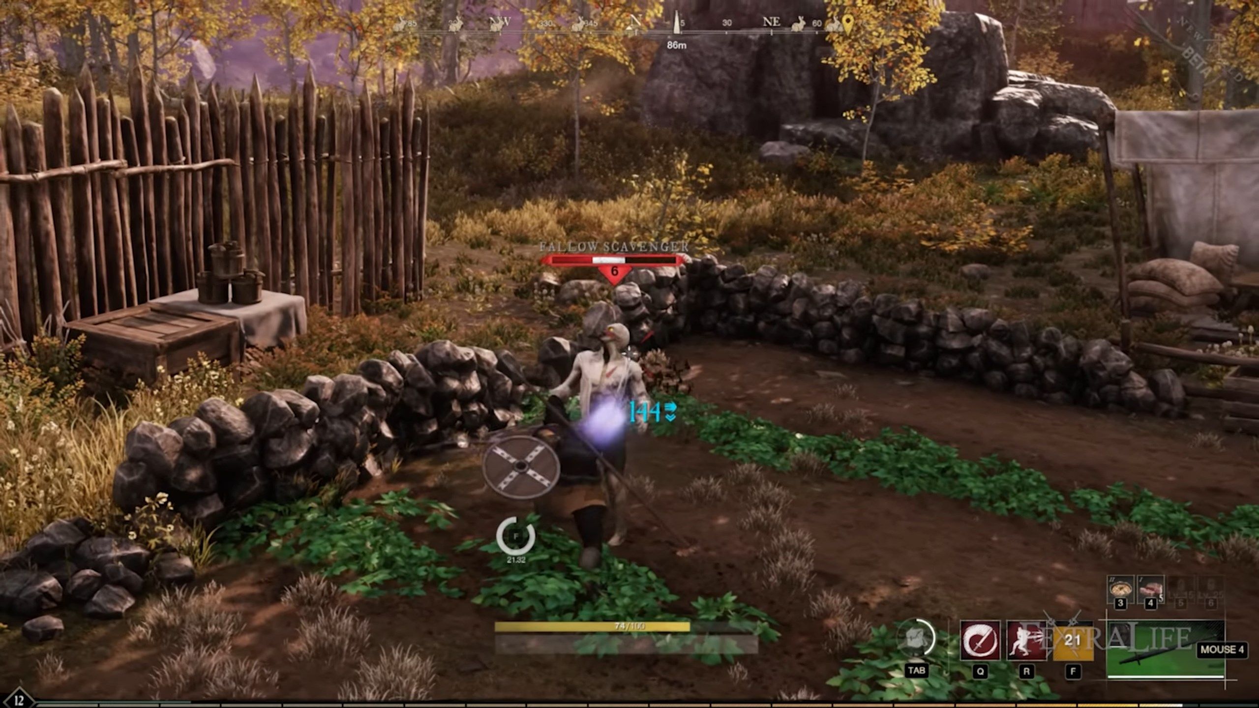 Sword and Shield in Combat New World Weapon Guide Best Weapon Skills And Abilities For Your Builds