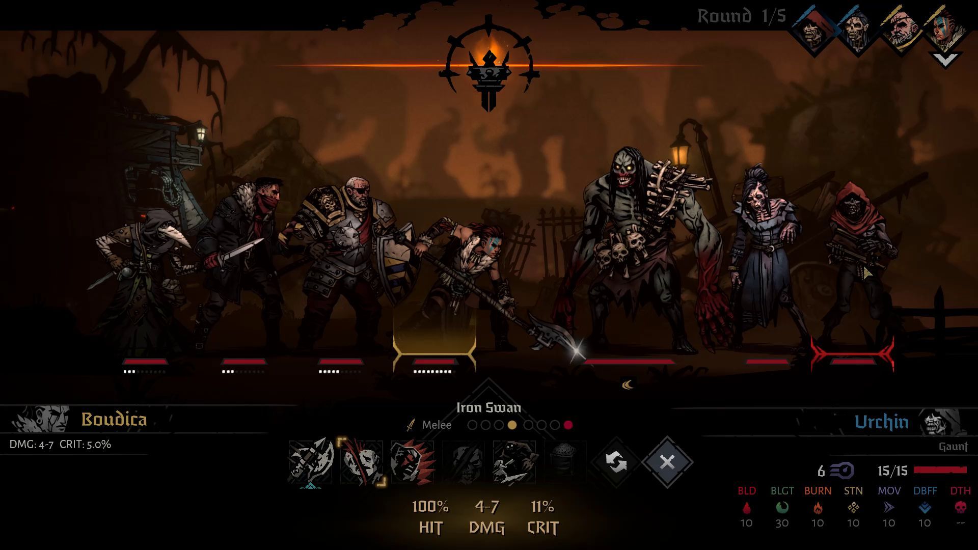 Targeting Backline Enemies First in Darkest Dungeon 2 Early Access