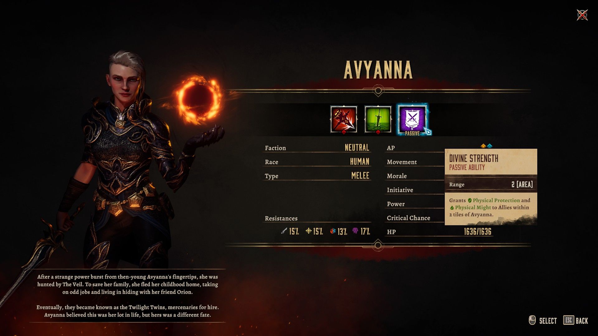 Warlord Class Divine Strength Passive Ability in Disciples Liberation