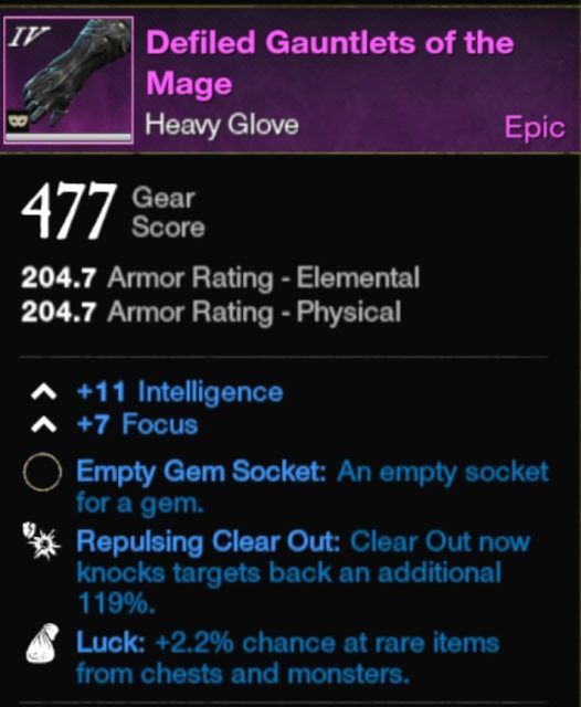 New World Fire Staff and Ice Gauntlet Build 0 Gloves