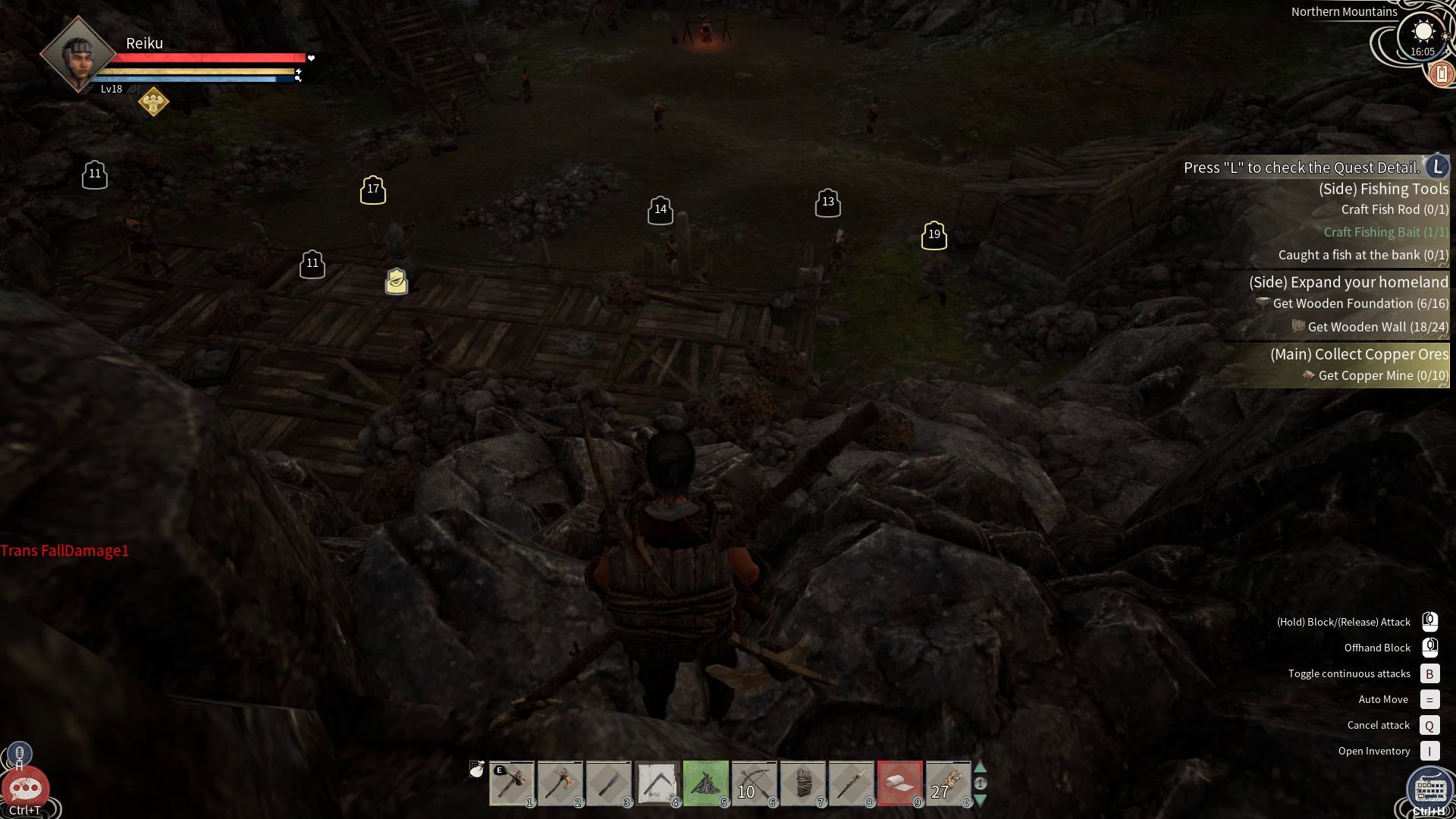 Copper Ore in Hostile NPC Base in Myth of Empires Early Access Gameplay Overview