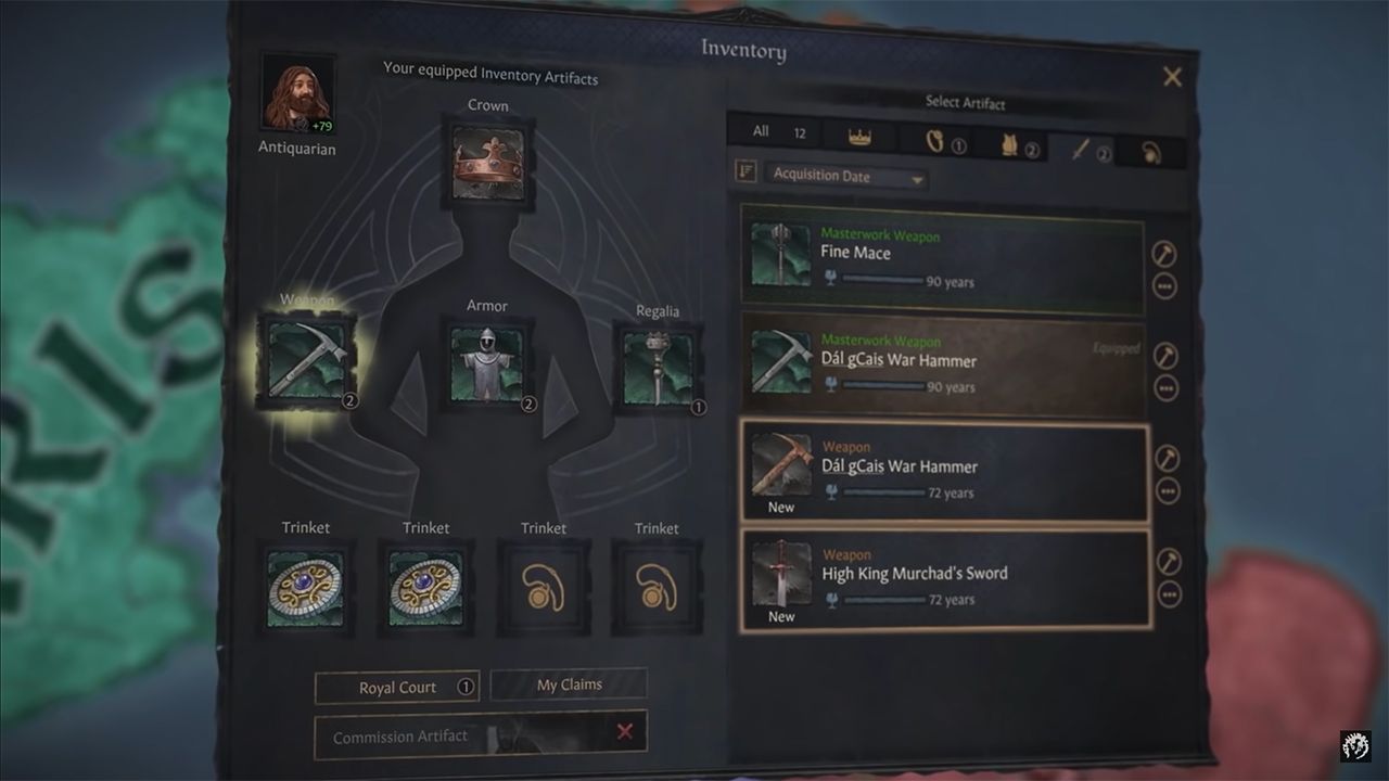 Crusader Kings 3 Royal Court Expansion Releases February 8th 2022