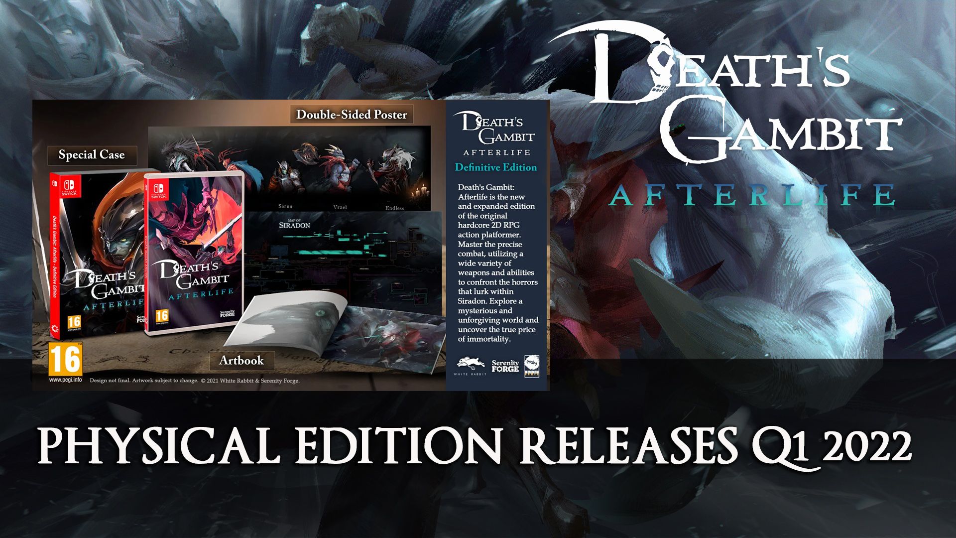 Deaths Gambit Physical Edition Releases Q1 2022