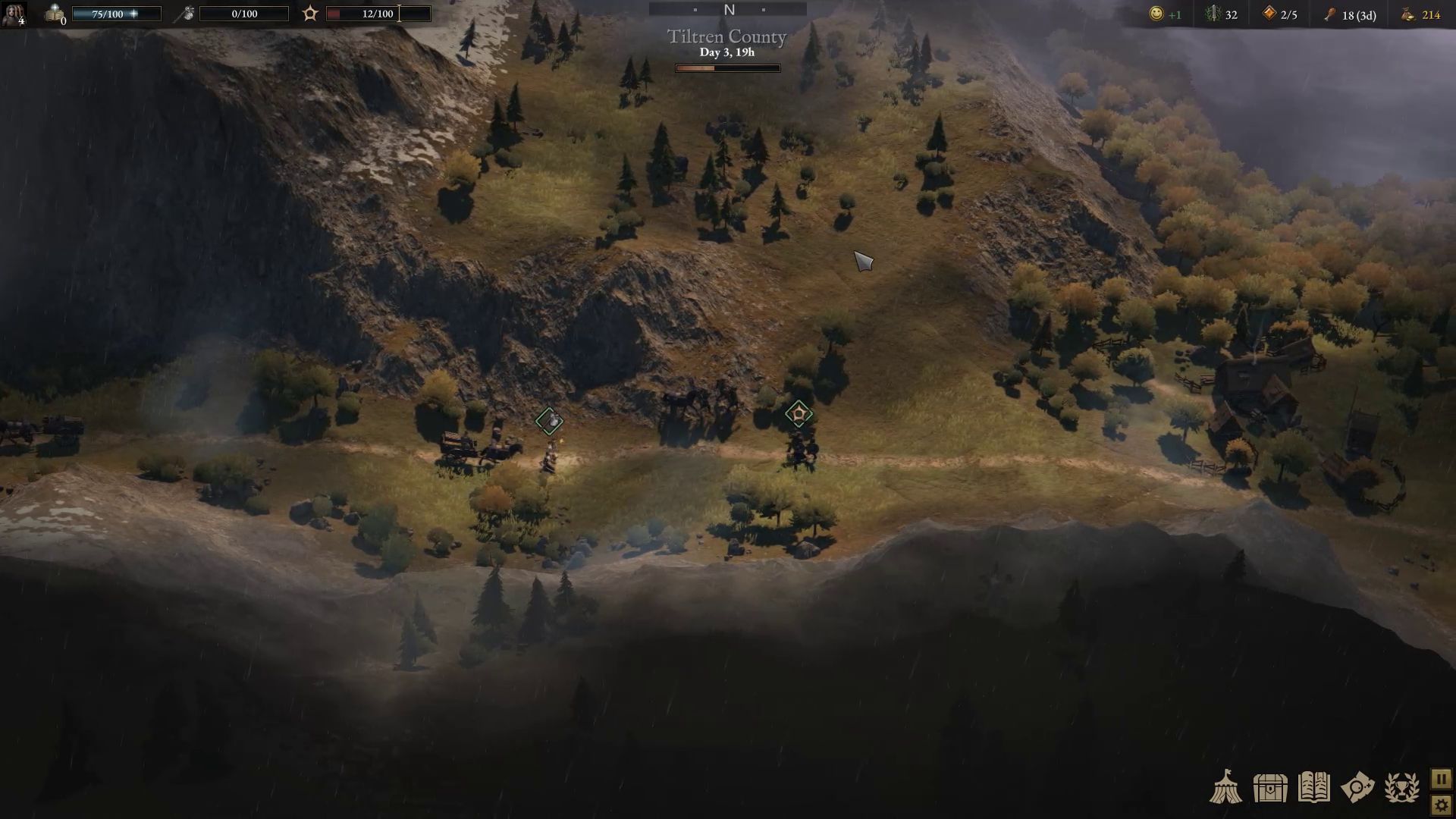 Encountering Other Mercenaries and Guards on the Road (Wartales Early Access Gameplay Impressions)