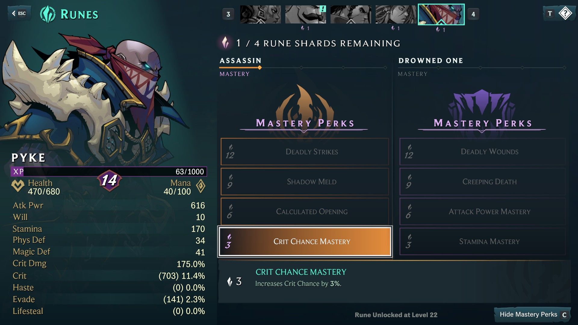 Focus on Mastering a Single Class in the Ruined King Getting Started Guide