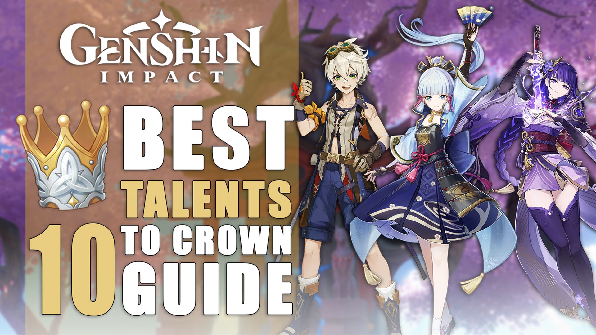 Genshin Impact 10 Best Talents Guide