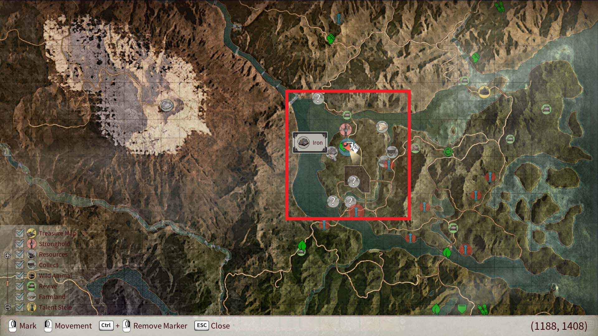 Ideal Region for Main Base in Myth of Empires Early Access