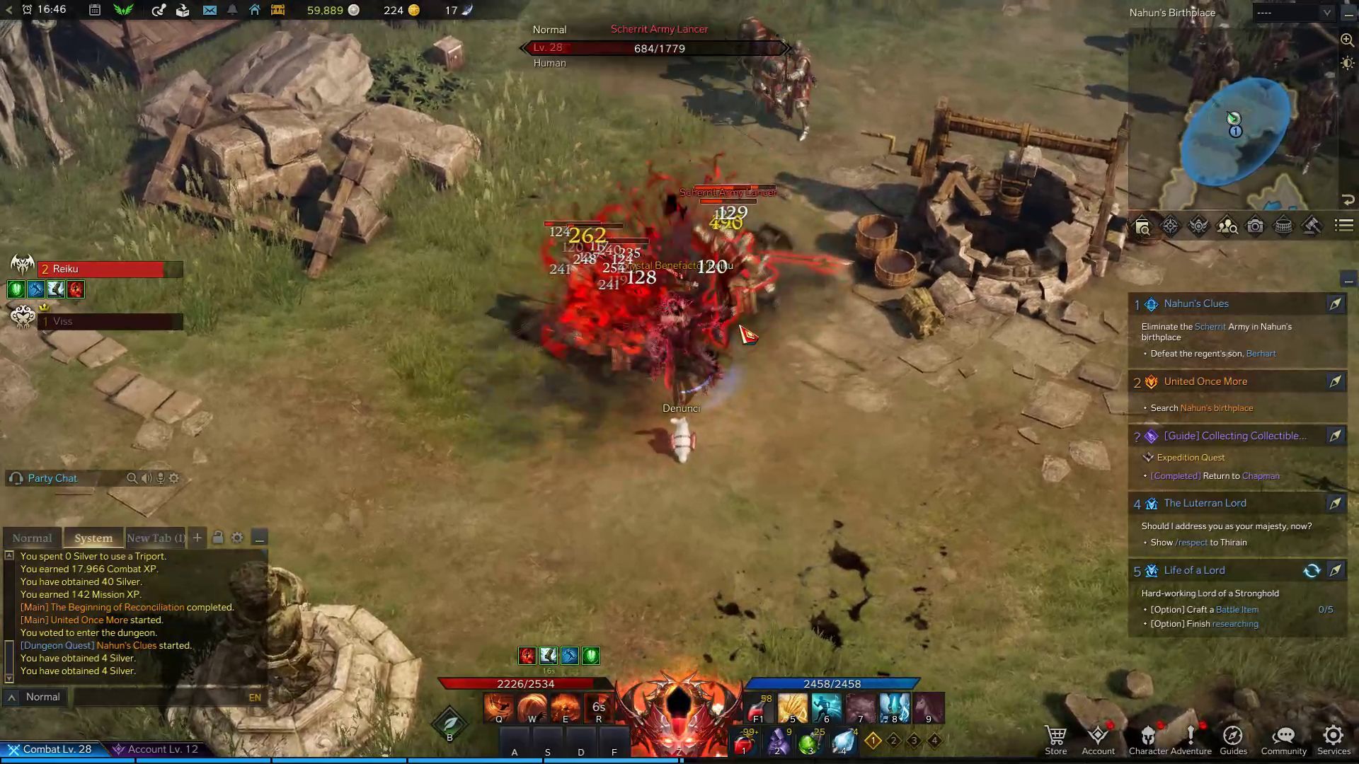 Lost Ark Shadowhunter Demonic Form in Combat for Lost Ark Closed Beta Gameplay Impressions