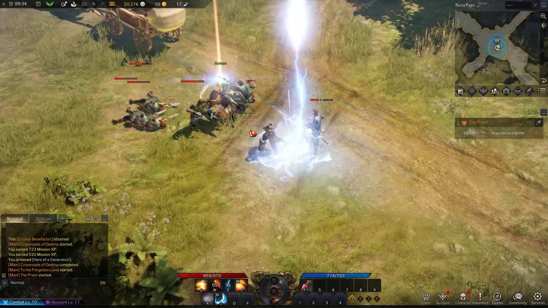 Lost Ark Striker Combat for Lost Ark Closed Beta Gameplay Impressions