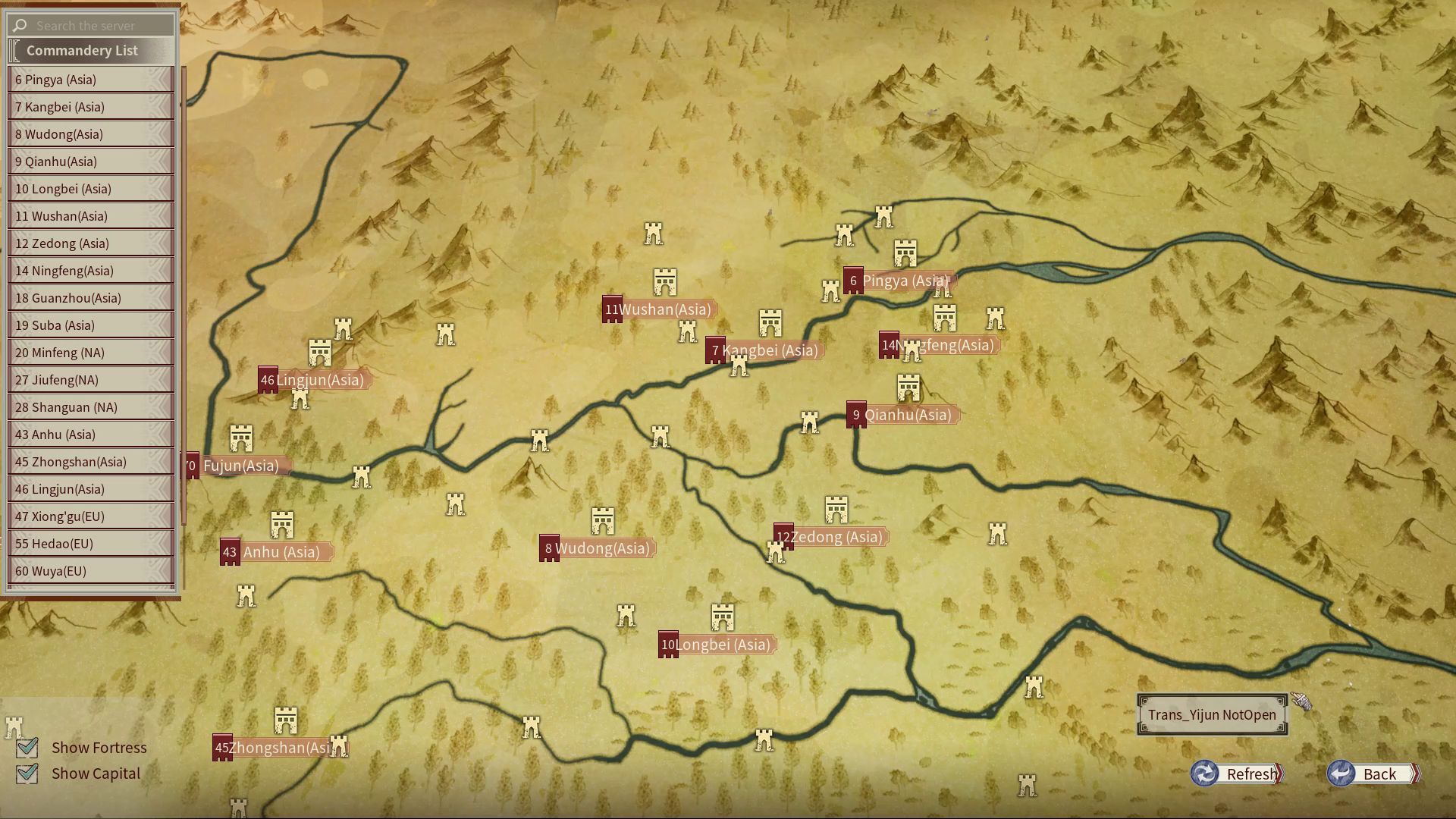 Servers in Myth of Empires Early Access Gameplay Overview